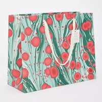 Hand Marbled Gift Bags Large | Christmas Splendour